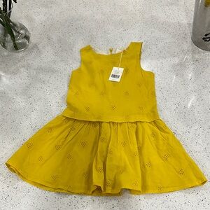 Boden Sunny Yellow Kids Dress